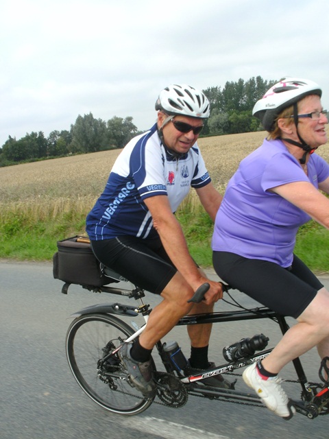 Randonnée tandem, Bailleul, 2014