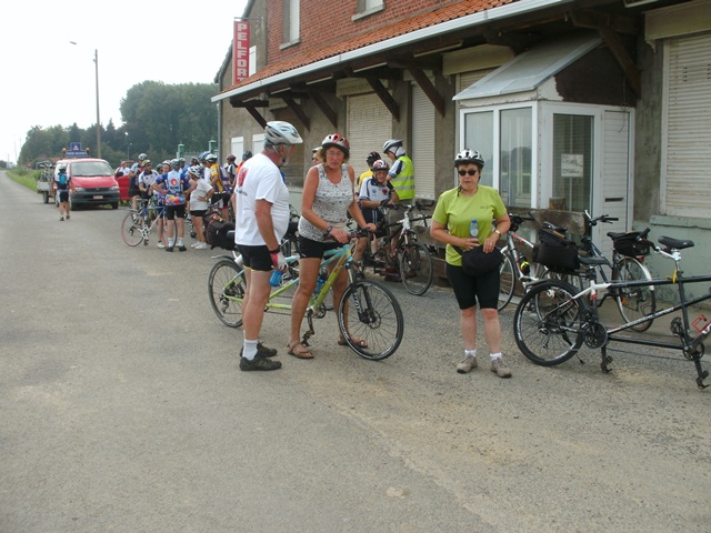 Randonnée tandem, Bailleul, 2014