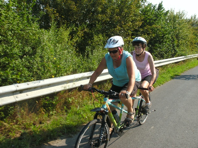 Randonnée tandem, Bailleul, 2014