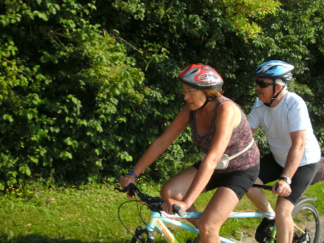 Randonnée tandem, Bailleul, 2014