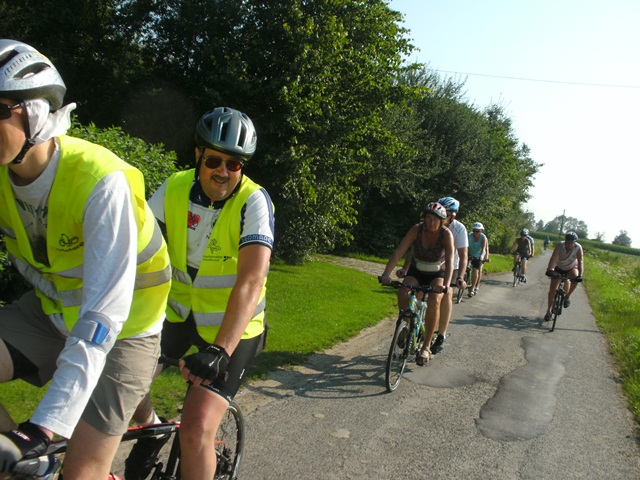 Randonnée tandem, Bailleul, 2014