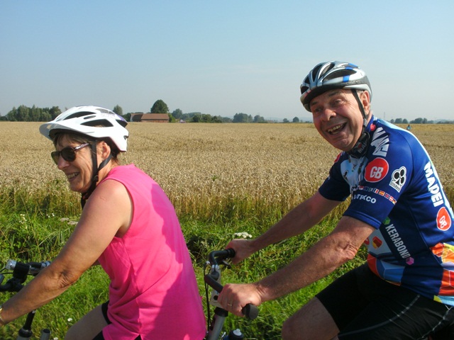 Randonnée tandem, Bailleul, 2014