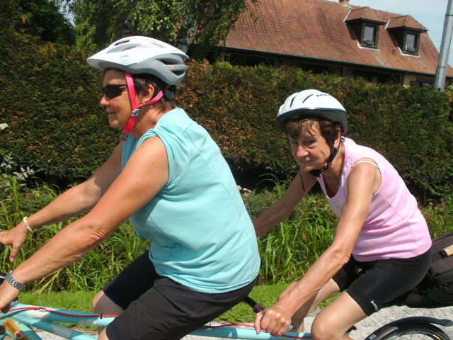 Randonnée tandem, Bailleul, 2014