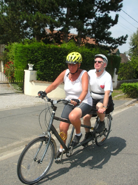 Randonnée tandem, Bailleul, 2014