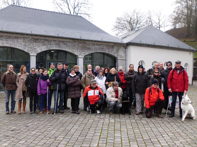 Randonnée pédestre à la Citadelle de Namur, 2014