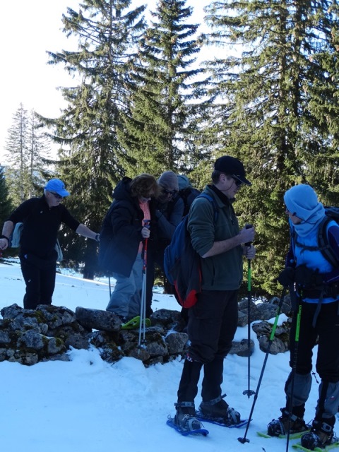 Randonnées raquettes à neige, 2015