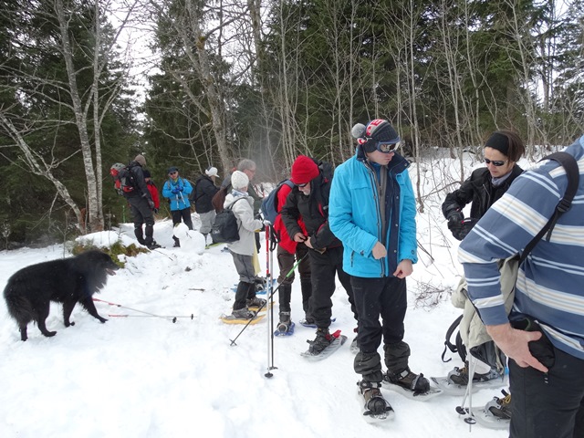 Randonnées raquettes à neige, 2015