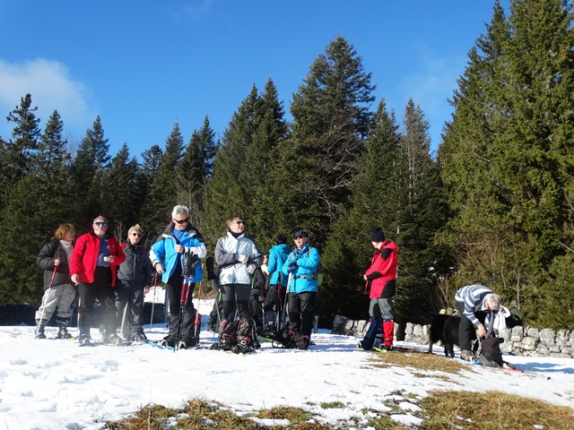 Randonnées raquettes à neige, 2015