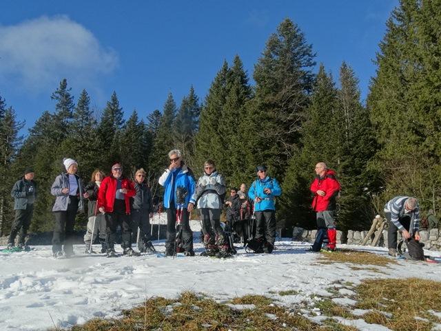 Randonnées raquettes à neige, 2015