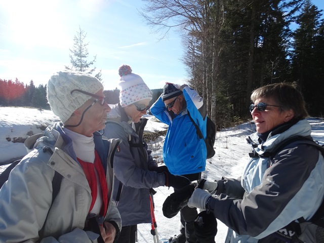 Randonnées raquettes à neige, 2015