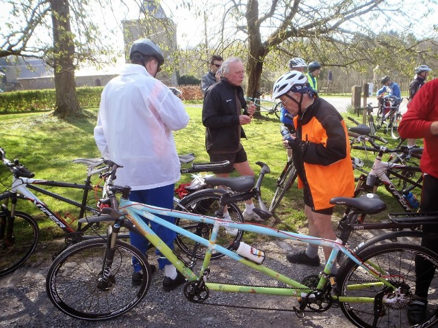 Randonnée tandem à Ciney