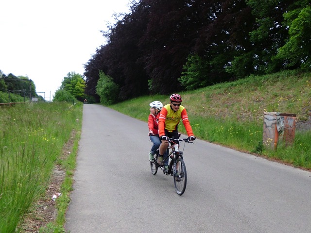 Randonnée tandem, Jambes 2015