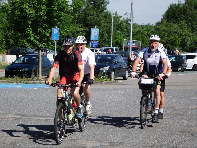 Randonnée tandem à Marbehan