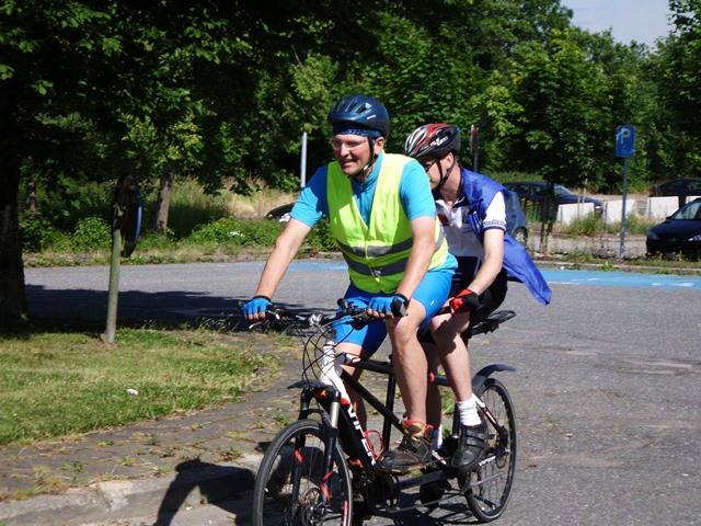 Randonnée tandem à Marbehan