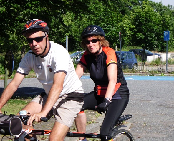 Randonnée tandem à Marbehan