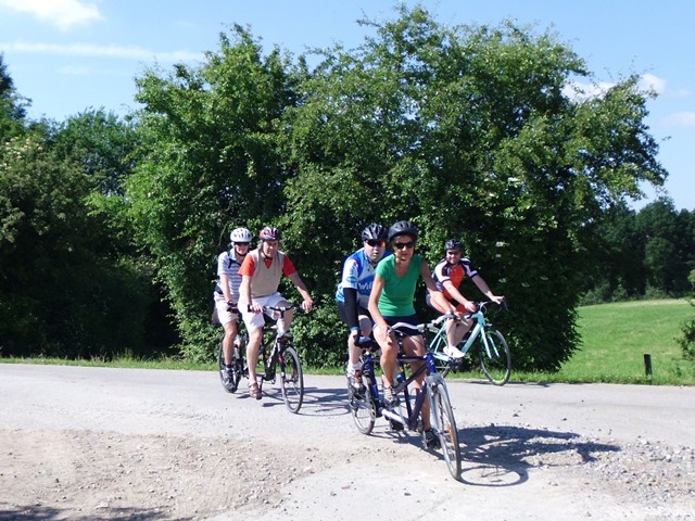 Randonnée tandem à Marbehan