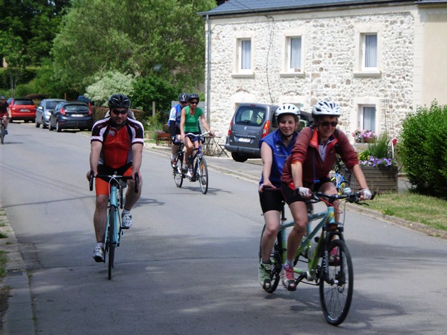 Randonnée tandem à Marbehan