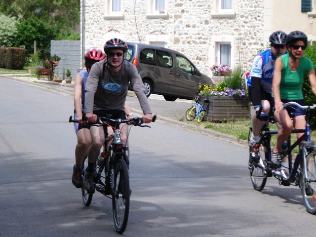 Randonnée tandem à Marbehan