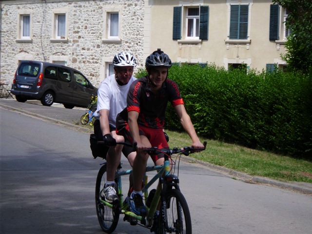 Randonnée tandem à Marbehan