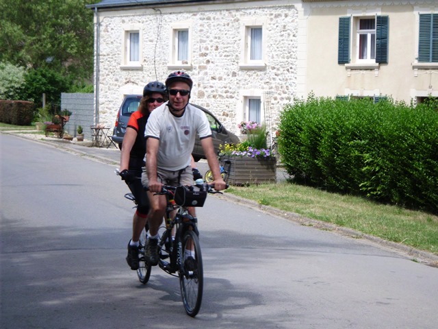 Randonnée tandem à Marbehan