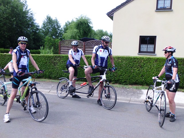 Randonnée tandem à Marbehan