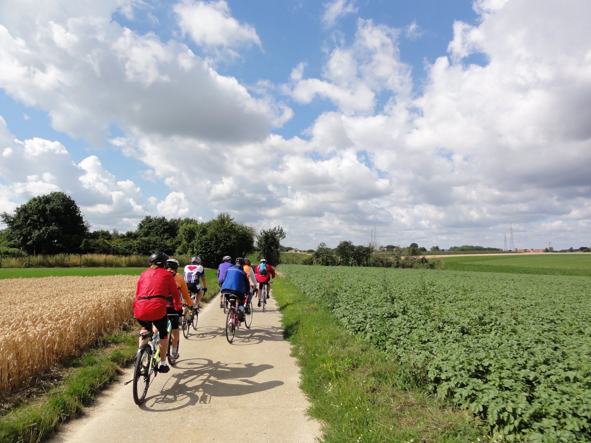 Randonnée tandem à Lanaken