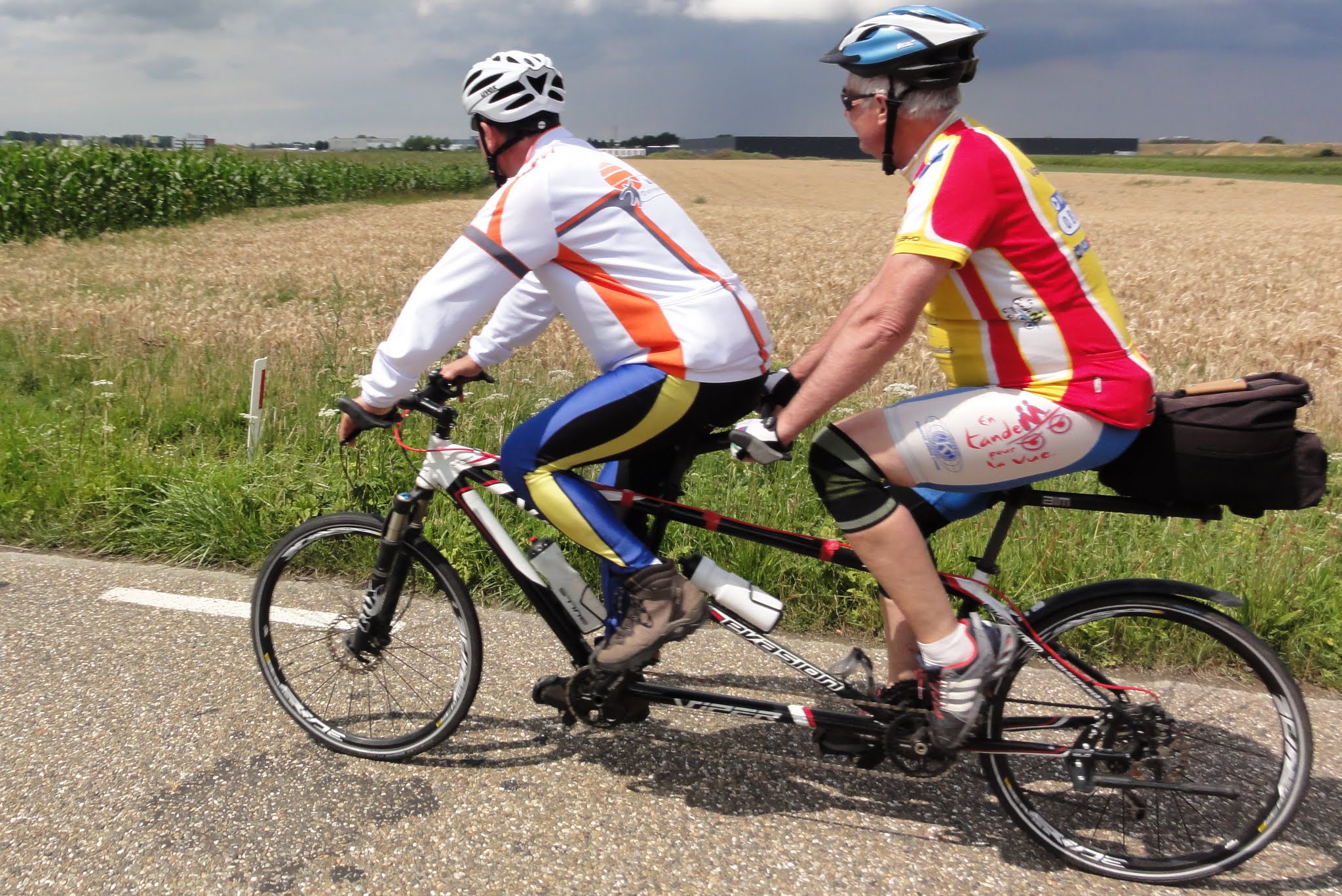 Randonnée tandem à Lanaken