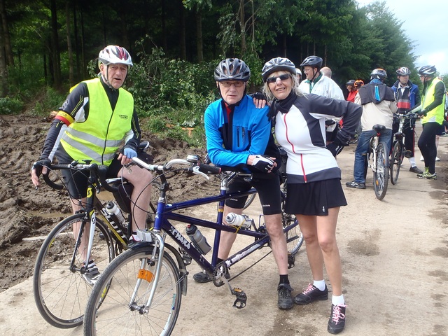 Randonnée tandem à Marbehan