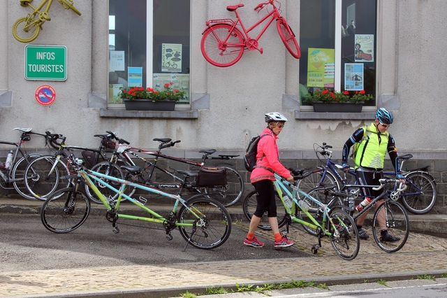 Randonnée tandem à Marbehan