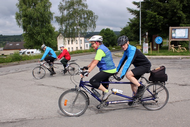 Randonnée tandem à Marbehan