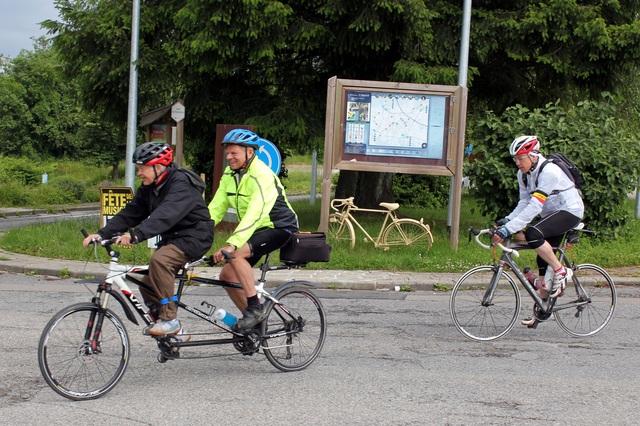 Randonnée tandem à Marbehan