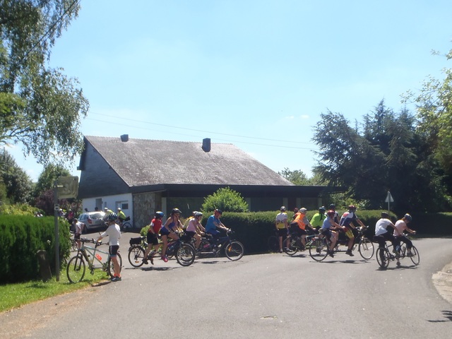 Randonnée tandem à Forrières