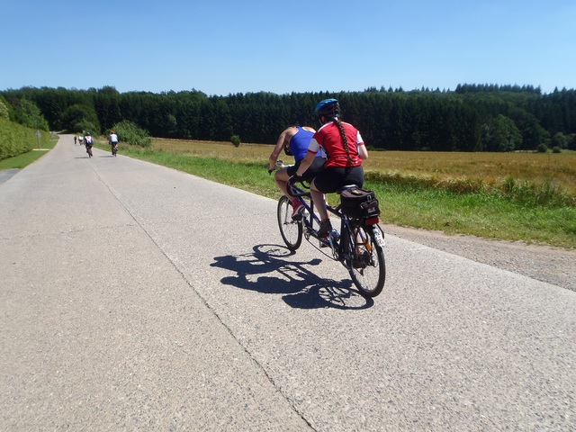 Randonnée tandem à Forrières