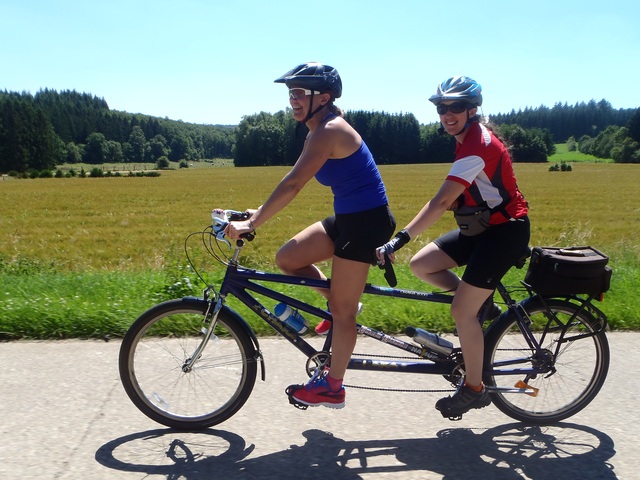 Randonnée tandem à Forrières