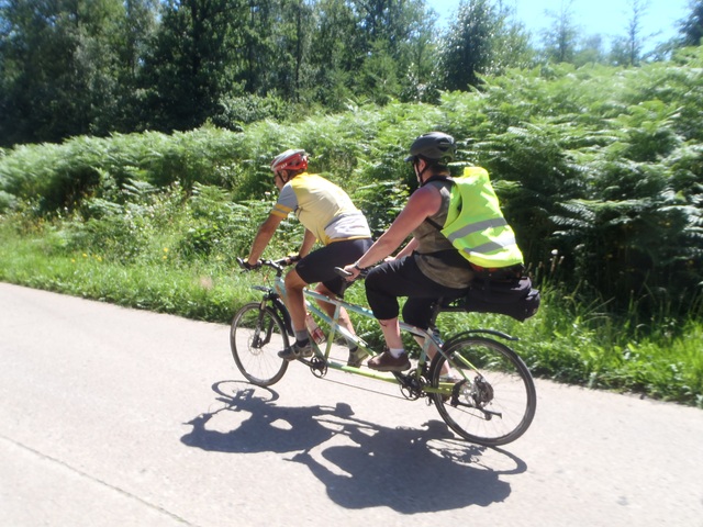 Randonnée tandem à Forrières