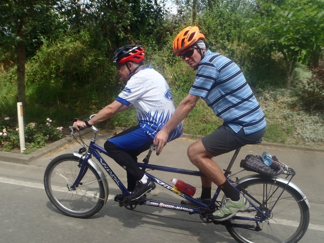 Randonnée tandem à Forrières