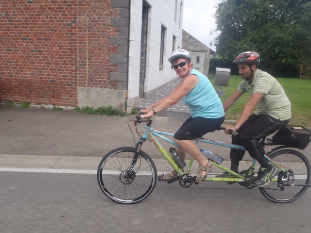 Randonnée tandem à Forrières