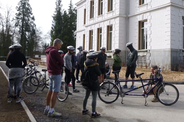 Randonnée tandem à Chevetogne