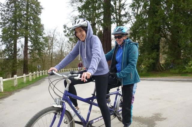 Randonnée tandem à Chevetogne