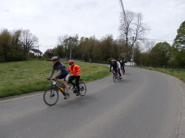 Randonnée tandem avril 2017