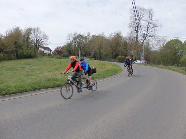 Randonnée tandem avril 2017