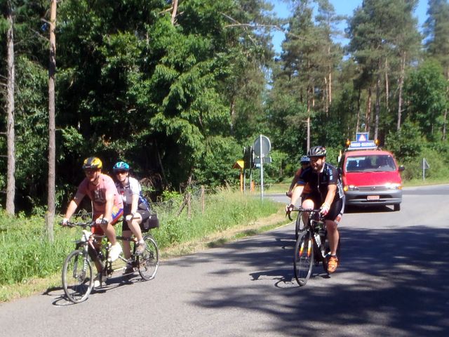 Randonnée tandem à Marbehan