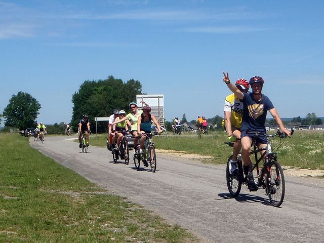 Randonnée tandem à Marbehan