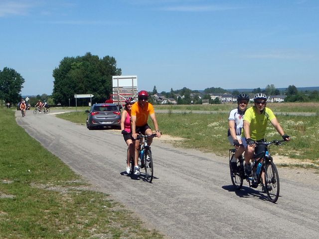 Randonnée tandem à Marbehan