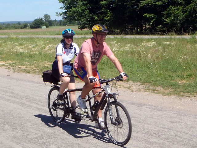 Randonnée tandem à Marbehan