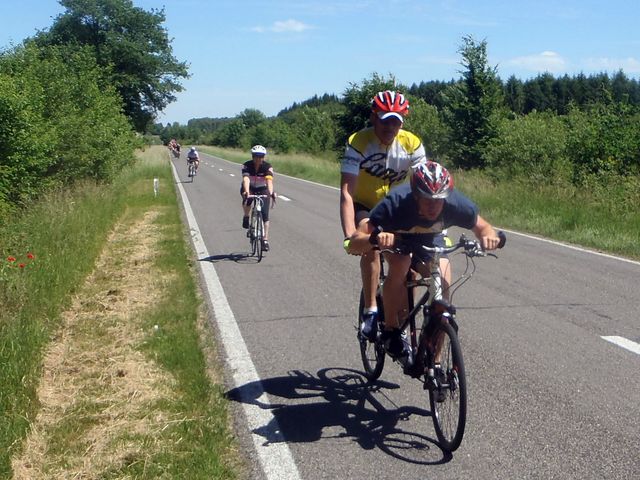 Randonnée tandem à Marbehan