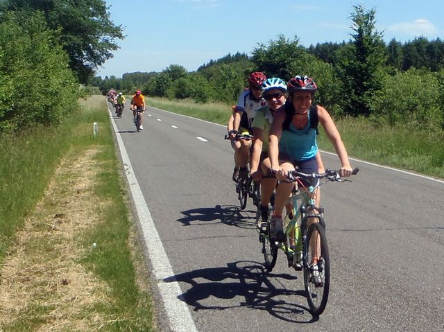 Randonnée tandem à Marbehan