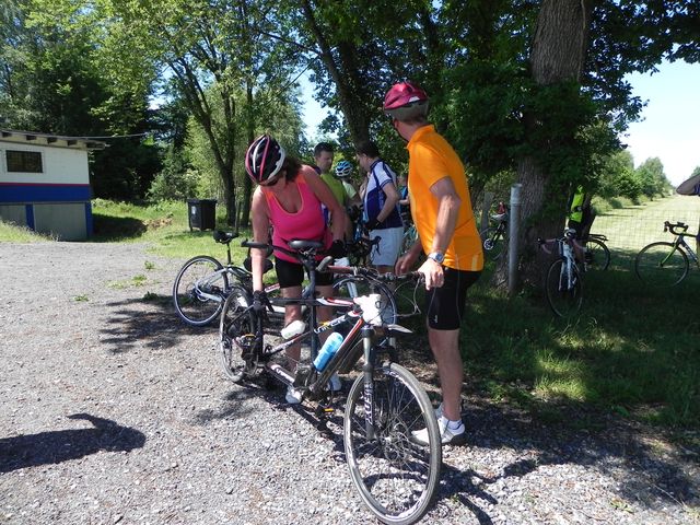 Randonnée tandem à Marbehan