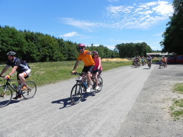 Randonnée tandem à Marbehan