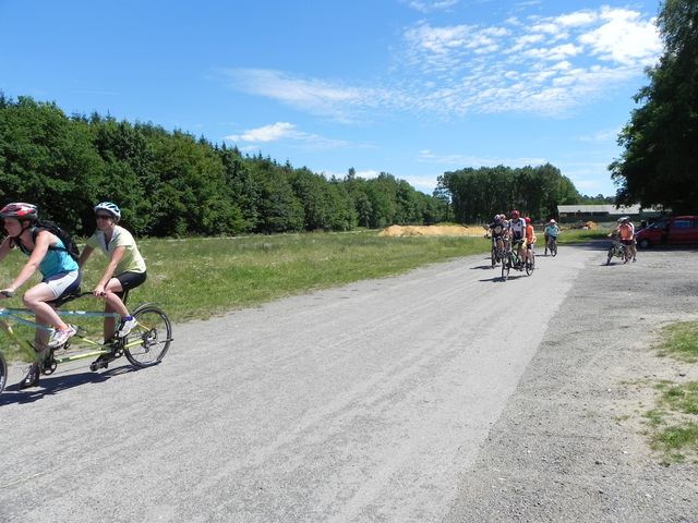 Randonnée tandem à Marbehan